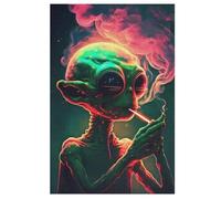 Puzzle Officier Fumeur 1000 Pièces pour Adolescents Puzzles Créatif en Bois Jouet Jeu Familial Difficulté Défi （78×53cm）