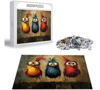 Puzzle Oiseau 5000 Pièces Adultes, Puzzle 5000 Pièces pour Adultes et Enfants à Partir de 14 Ans, Animal Puzzles Bois de Qualité Supérieure avec Une Boîte d'emballage Exquise, Cadeau Femme/Homme B-620