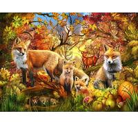Puzzle Oiseau Bleu Esprit d'Automne - Teile