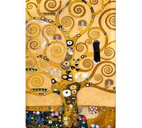 Puzzle oiseau bleu Gustave Klimt - L'arbre de vie, 1909 - Teile