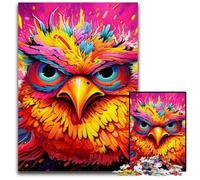 Puzzle Oiseau Jaune 1000 pièces Puzzles en Bois pour Adultes Casse-tête Stimulant - Jouet Relaxant pour Adolescents 50x75cm / 19,68x29,52 Pouces