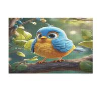 Puzzle Oiseau Mignon Puzzles pour AdultesPuzzles en Bois De 1000 Pièces Adultes Cadeaux Jeu StimulFourmi （75×50cm）