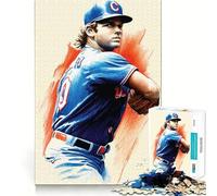 Puzzle on Adore Le Baseball 1000 pièces,Jeu Amusant et ludique grâce à sa Technologie de découpe Laser avancée (38x52cm),Jouet d'intérieur idéal pour Les fêtes
