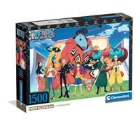 Clementoni – Puzzle One Piece pour adultes 1500 pièces Compact Box Fabriqué en Italie 31746