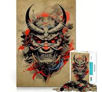Puzzle Oni Samurai n° 1000 pièces pour Adolescents, Jeu de logique et de détente, découpe précise, Cadeau précieux (38x52cm)