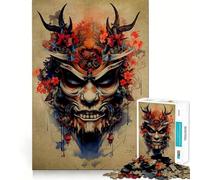 Puzzle Oni Samurai n° 1000 pièces pour Adultes, défi cérébral, Jeu d'intérieur, découpe précise, pièce d'art (38x52cm)
