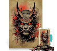 Puzzle Oni Samurai n° 1000 pièces pour Adultes, Jouet Intelligent, activité à Domicile, découpe précise, décoration Murale (50x75cm)
