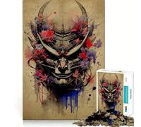 Puzzle Oni Samurai n° 1000 pour Adultes, défi intellectuel, Jeu de société Amusant et de qualité, Cadeau Exquis (38x26cm)