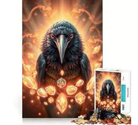 Puzzle Opal Raven Stonimal pour Adolescents, 1000 pièces, Jeu Intelligent à Partager en Famille, Motif à Assembler, Cadeau du Père Noël (50x75cm)
