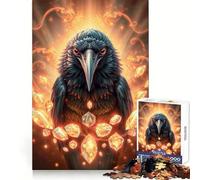 Puzzle Opal Raven Stonimal pour Adultes, 1000 pièces, renforce la mémoire, activité à Domicile, Bords Nets, Cadeau Festif (38x26cm)