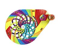 Puzzle Optique Rotatif - Jouet éducatif interactif en Bois pour l'éducation et Le Jeu - Activités pour avec Puzzle Optique DIY - pour, Adultes, Famille