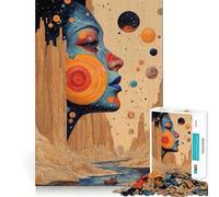 Puzzle Orbiting Echoes 1000 pièces pour Adolescents, Jeu de réflexion, Design paisible et Amusant, Cadeau Unique (38x26cm)