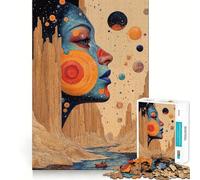 Puzzle Orbiting Echoes 1000 pièces pour Adolescents, Jouet cognitif, Passe-Temps apaisant, Finition Premium, liste de souhaits du Père Noël (50x75cm)