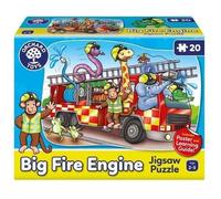 Puzzle - ORCHARD - Big Fire Engine - 20 pièces - Multicolore - Pour enfants à partir de 24 mois
