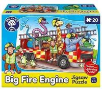 Puzzle - ORCHARD - Big Fire Engine - 20 pieces - Multicolore - Pour enfants a partir de 24 mois