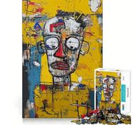 Puzzle Original Homme avec cheminée 1000 pièces pour Adolescents, Jeu de réflexion et de Stimulation mentale, Design paisible et Amusant, Cadeau Unique (50x75cm)