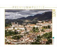 Puzzle · Ouro Preto - Minas Gerais | Le Brésil au-delà de Rio · 1000 pièces · Format assemblé 64 × 48 cm · CALVENDO Puzzle