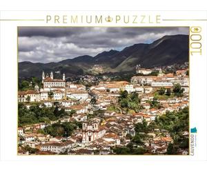 Puzzle · Ouro Preto - Minas Gerais | Le Brésil au-delà de Rio · 1000 pièces · Format assemblé 64 × 48 cm · CALVENDO Puzzle