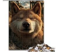 Puzzle Ours Brun 1000 pièces pour Adultes, pour Les Vacances à la Maison, Anti-Stress, Interaction Parent-Enfant (26x38cm)