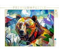 Puzzle · Ours Brun | La faune locale en couleurs vives · 1000 pièces · Format assemblé 64 × 48 cm · CALVENDO Puzzle