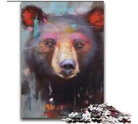 Puzzle Ours Brun pour Adultes 2000 pièces, Jeux Éducatifs, Décoration Maison, Cadeau d'anniversaire, Cadeaux, Art Mural (70x100cm)