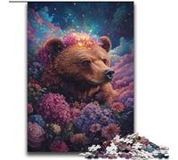 Puzzle Ours Brun Rose 2000 pièces pour Adultes et Adolescents, Relax Games est Un pour Toute la Famille (70x100cm)