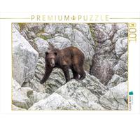 Puzzle · Ours dans Un Paysage Rocheux | 1000 pièces · Format assemblé 64 × 48 cm · CALVENDO Puzzle