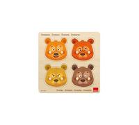 Goula puzzle ours mouvements bois 8 pièces G