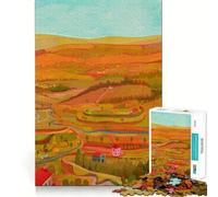 Puzzle Paco De Sousa Portugal 1000 pièces pour Adolescents, Jouet Stimulant la logique et Anti-Tension, Bordure de qualité, Cadeau de Noël (38x52cm)