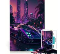 Puzzle Pagani Zonda HP Barchetta 1000 pièces pour Adolescents, Jeu de réflexion et de développement Mental, Design paisible et Amusant, Cadeau Unique (38x26cm)