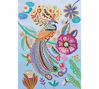 Puzzle pailleté Wizzy L'oiseau étincelant (50 pièces)