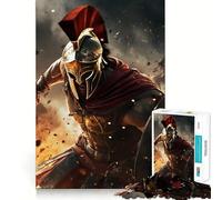 Puzzle Paladin Guerrier pour Adolescents 1000 pièces, Jeu de logique Robuste, Silencieux et aux Bords Nets, Cadeau élégant (38x52cm)