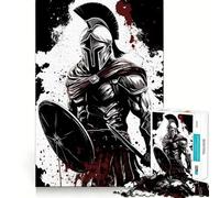 Puzzle Paladin Guerrier pour Adultes, 1000 pièces, Casse-tête cérébral, Plaisir Lent, Assemblage d'image, Cadeau Parfait (38x52cm)