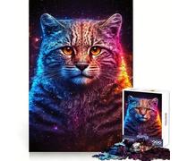 Puzzle Pallas Chat pour Adolescents, 1000 pièces, Concentration mentale, détente, (50x75cm)