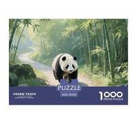 Puzzle Panda 1000 Pieces pour Adultes,Chemin de forêt Un Jeu De Dexérité Très Difficile Puzzle Jeu Éducatif avec des Défis 70x50cm/1000pcs