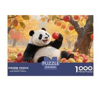 Puzzle Panda 1000 Pieces pour Adultes,Verger d'automne Un Jeu De Dexérité Très Difficile Puzzle Éducatif l'art De La Décoration Moderne 38x26cm/1000pcs