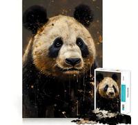 Puzzle Panda Ami Imaginaire 1000 Pièces pour Adolescents Puzzle Mémoire Soulevant Lumière Relaxant Image Assembler Cadeau Exquis (50x75cm)