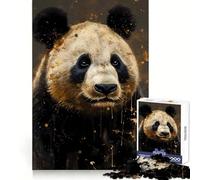 Puzzle Panda Ami Imaginaire pour Adultes 1000 Pièces Stimule la Mémoire Activité à la Maison Bords Nets Cadeau Festif (38x52cm)