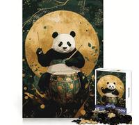 Puzzle Panda Batteur pour Adolescents, 1000 pièces, renforce Les Souvenirs, Passe Un Moment paisible, qualité supérieure, Cadeau Classique (38x52cm)