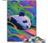 Puzzle Panda dans la forêt de bambous 2000 pièces pour Adultes et Adolescents, Jouet éducatif Amusant pour la Famille, décoration d'intérieur Unique (70x100cm)