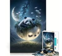 Puzzle Panda Dreams pour Adultes, 1000 pièces, Jeu d'entraînement cérébral, Divertissement et Art à Assembler, Cadeau de Vacances (50x75cm)