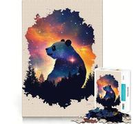 Puzzle Panda Galaxy Art 1000 pièces pour Adultes pour stimuler la mémoire et se détendre mentalement Découpe de qualité supérieure Surprise chaleureuse (38x26cm)