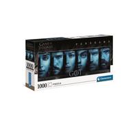 Clementoni - 39590 - Game of Thrones - Jeu de Création et Logique pour Enfants - à Partir de 14 Ans et Plus - Puzzle de la Série - Panorama - - 1000 Pièces