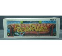 Puzzle Panorama 1000 Pièces Labrador Canapé EuroGraphics 32 X 96 CM NEU OVP