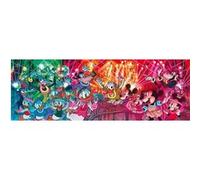 Puzzle panorama 1000 pieces mickey et minnie donald riri fifi loulou soirée disco - collection disney