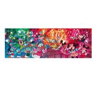 Puzzle Panorama 1000 Pieces Mickey Et Minnie Donald Riri Fifi Loulou Soirée Disco - Collection Disney