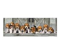 Puzzle panoramique 1000 pièces + poster : Beagles Clementoni G