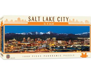 Puzzle Panoramique Aqua 1000 Pièces Villes, 990mm x 330mm