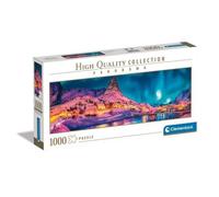 Puzzle panoramique Clementoni - Colorful Night over Lofoten Islands - 1000 pièces