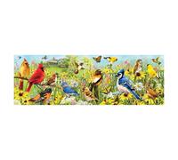 Puzzle panoramique Eurographics - Oiseaux du jardin, 1000 pièces
